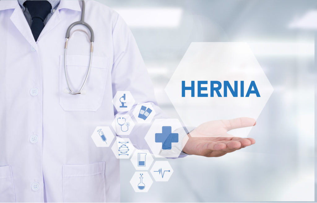 HERNIA Medical Report with Composition of Medicaments